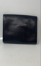 Load image into Gallery viewer, Francois Marot Womens Black Leather Mini Flap Snap Clutch Purse
