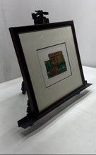 Load image into Gallery viewer, Anna Nicholson Serigraph Wooden Framed San Juan Y Flor Art Painting
