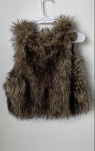 Load image into Gallery viewer, American Eagle Outfitters Womens Brown Fluffy Open-Front Vest Size Large
