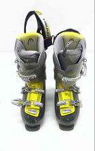 Load image into Gallery viewer, HEAD Mens Gray Green Edge Super Macro Adjustable Downhill Ski Boots
