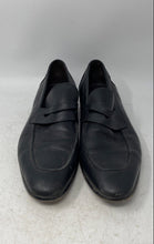 Load image into Gallery viewer, Adam Derrick Mens Nova Black Leather Slip-On Loafer Shoes Size 10.5M
