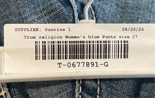 Load image into Gallery viewer, True Religion Womens Blue Medium Wash Low-Rise Bootcut Jeans Size 27
