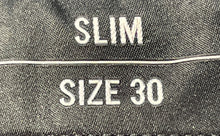 Load image into Gallery viewer, Armani Exchange Mens Black Denim Pockets Slim Straight Leg Jeans Size 30
