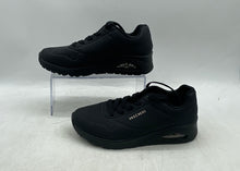 Load image into Gallery viewer, Skechers Womens Uno Stand On Air 73690 Black Lace-Up Sneaker Shoes Size 8.5
