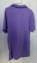 Load image into Gallery viewer, U.S. Polo Assn. Mens Purple Short Sleeve Collared Slim Fit Polo Shirt Size Large
