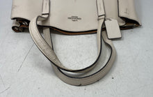 Load image into Gallery viewer, Coach Womens White Inner Pockets Double Handle Shoulder Handbag Peeling Material
