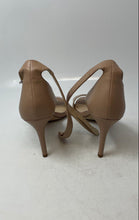 Load image into Gallery viewer, Nine West Womens Mana Beige Leather Open Toe Casual Ankle Strap Sandals Size 10
