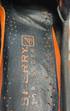 Load image into Gallery viewer, Sperry Top-Sider Mens Orange Black Leather Moc Toe Lace-Up Boat Shoes Size 10M
