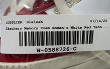 Load image into Gallery viewer, Skechers Womens Jade Best In Class 185098 White Red Sneaker Shoes Size 8.5
