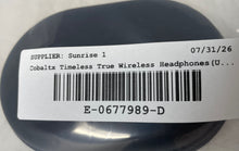 Load image into Gallery viewer, Cobaltx Limitless True Gray Wireless Active Headset Headphones Untested
