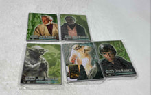 Load image into Gallery viewer, Metallic Impressions Star Wars Jedi Knights 5 Pcs Metal Cards With Box No Grade
