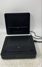 Load image into Gallery viewer, GPX Model PD7719B Black Dual Screen Compact Portable DVD Player Not Tested
