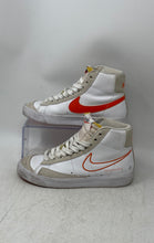 Load image into Gallery viewer, Nike Womens Blazer Mid '77 SE White Beige Orange Sneaker Shoes Size 6
