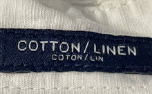 Load image into Gallery viewer, Tommy Hilfiger Mens White Cotton Linen Long Sleeve Button-Up Shirt Size XL
