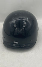 Load image into Gallery viewer, Harley-Davidson Black DOT Approved Half Motorcycle Helmet Size L/G
