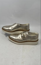 Load image into Gallery viewer, Cole Haan Womens OriginalGrand Gold-Tone Platform Monk Strap Shoes Size 6B
