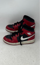 Load image into Gallery viewer, Nike Boys Air Jordan 1 Mid DQ8423-061 Red Black Athletic Sneaker Shoes Size 6Y
