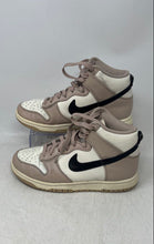 Load image into Gallery viewer, Nike Womens Dunk High White Nude Leather Lace-Up Sneaker Shoes Size 6.5

