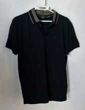 Load image into Gallery viewer, Hugo Boss Mens Black Paddy 1 NCSA 50277404001 Short Sleeve Polo Shirt Size Small
