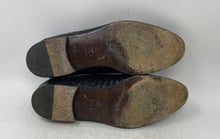 Load image into Gallery viewer, Rosina Ferragamo Mens Brown Woven Leather Tassel Slip-On Loafer Shoes Size 9

