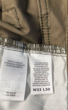 Load image into Gallery viewer, Lucky Brand Mens Brown Dark Wash Stretch Pockets Cropped Jeans Pants Size 33X30
