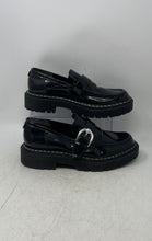 Load image into Gallery viewer, Circus By Sam Edelman Womens Everly Black Leather Slip-On Loafer Shoes Size 9.5
