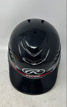 Load image into Gallery viewer, Rawlings Boys Vapor Black Open Face Baseball Batting Helmet One Size
