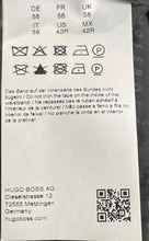 Load image into Gallery viewer, Boss Mens Black Flat Front Slash Pockets Straight Leg Dress Pants Size 42R
