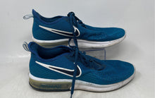 Load image into Gallery viewer, Nike Mens Air Max Sequent 4 Blue White Round Toe Lace-Up Sneaker Shoes Size 10

