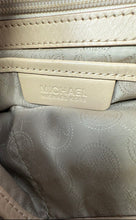 Load image into Gallery viewer, Michael Kors Womens Grayson Brown Signature Double Handle Charm Satchel Bag
