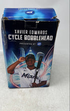 Load image into Gallery viewer, ADT Miami Marlins Xavier Edwards Cycle Edition Baseball Bobblehead Figure
