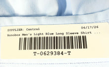Load image into Gallery viewer, Bonobos Mens Light Blue Long Sleeve Slim Fit Button-Up Shirt Size Small
