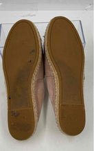 Load image into Gallery viewer, Authentic Tory Burch Womens Pink Black Pearl Logo Espadrille Flats Shoes Size 8M
