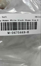 Load image into Gallery viewer, Puma Womens 9-T White Black Leather Lace-Up Low Top Sneaker Shoes Size 8
