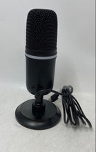 Load image into Gallery viewer, WMT Black Volume Control USB Condenser Gaming Microphone Untested
