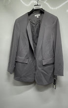Load image into Gallery viewer, Nine West Womens Gray Long Sleeve Pockets One-Button Blazer Size 18W With Tag
