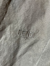 Load image into Gallery viewer, Authentic Fendi Mens Black Long Sleeve Collared Dress Shirt Size EUR 38
