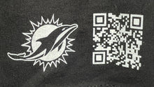 Load image into Gallery viewer, Shaka Wear Mens Black Miami Dolphins Graphic Print Football-NFL T-Shirt Size L
