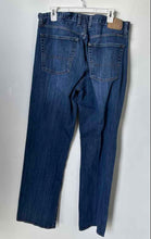Load image into Gallery viewer, Lucky Brand Mens Blue Denim Dark Wash Pockets Straight Leg Jeans Size 36x34
