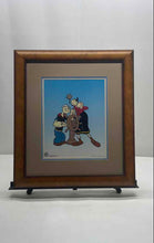 Load image into Gallery viewer, Popeye And Olive Oyl At The Ship's Wheel Decor Limited Edition Wall Art Print
