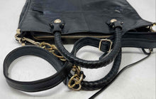 Load image into Gallery viewer, Elliott Lucca Womens Black Inner Pockets Detachable Strap Convertible Tote Purse
