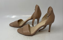Load image into Gallery viewer, Nine West Womens Mana Beige Leather Open Toe Casual Ankle Strap Sandals Size 10
