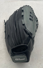 Load image into Gallery viewer, Wilson A360 A03RS2114 Gray Black Genuine Leather 14 Inch Baseball Glove
