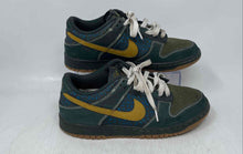 Load image into Gallery viewer, Nike Boys Dunk Low Seaweed Ochre Khaki Lace-Up Low Top Sneaker Shoes Size 7Y
