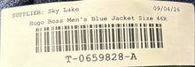 Load image into Gallery viewer, Hugo Boss Mens Blue Long Sleeve Single-Breasted One-Button Blazer Size 46R

