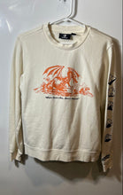 Load image into Gallery viewer, Converse Mens Ivory Cotton Dungeons &amp; Dragons Graphic Pullover Sweatshirt Sz 2XS
