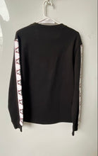 Load image into Gallery viewer, Sniper Gang Mens Black Graphic Print Long Sleeve Pullover Sweatshirt Size Medium
