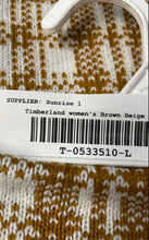 Load image into Gallery viewer, Timberland Womens Brown Beige Plaid Knitted Rectangle Scarf One Size
