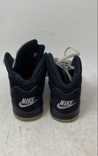 Load image into Gallery viewer, Nike Boys Air Jordan 5 Retro Black Gray Lace-Up Sneaker Shoes Size 12C
