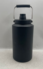 Load image into Gallery viewer, Metallic Black Stainless Steel Double-Wall Vacuum-Insulated Water Bottle Jug
